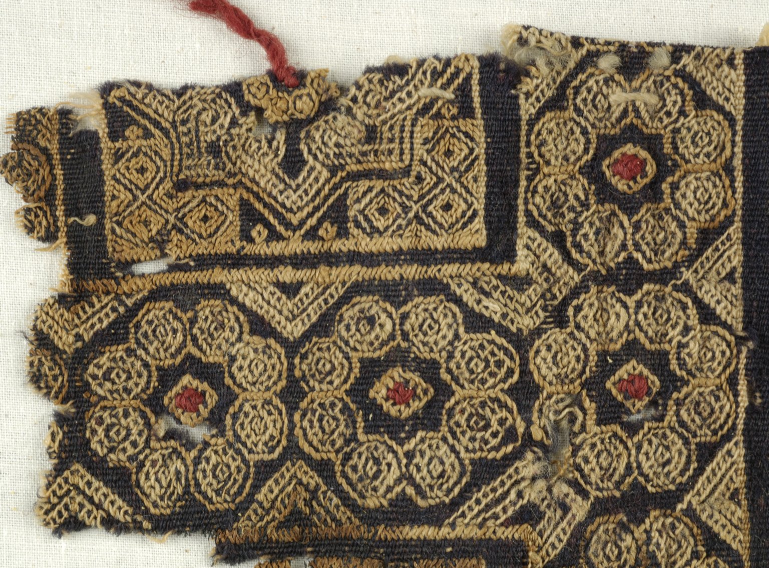 Fragment with Animal and Geometric Decoration