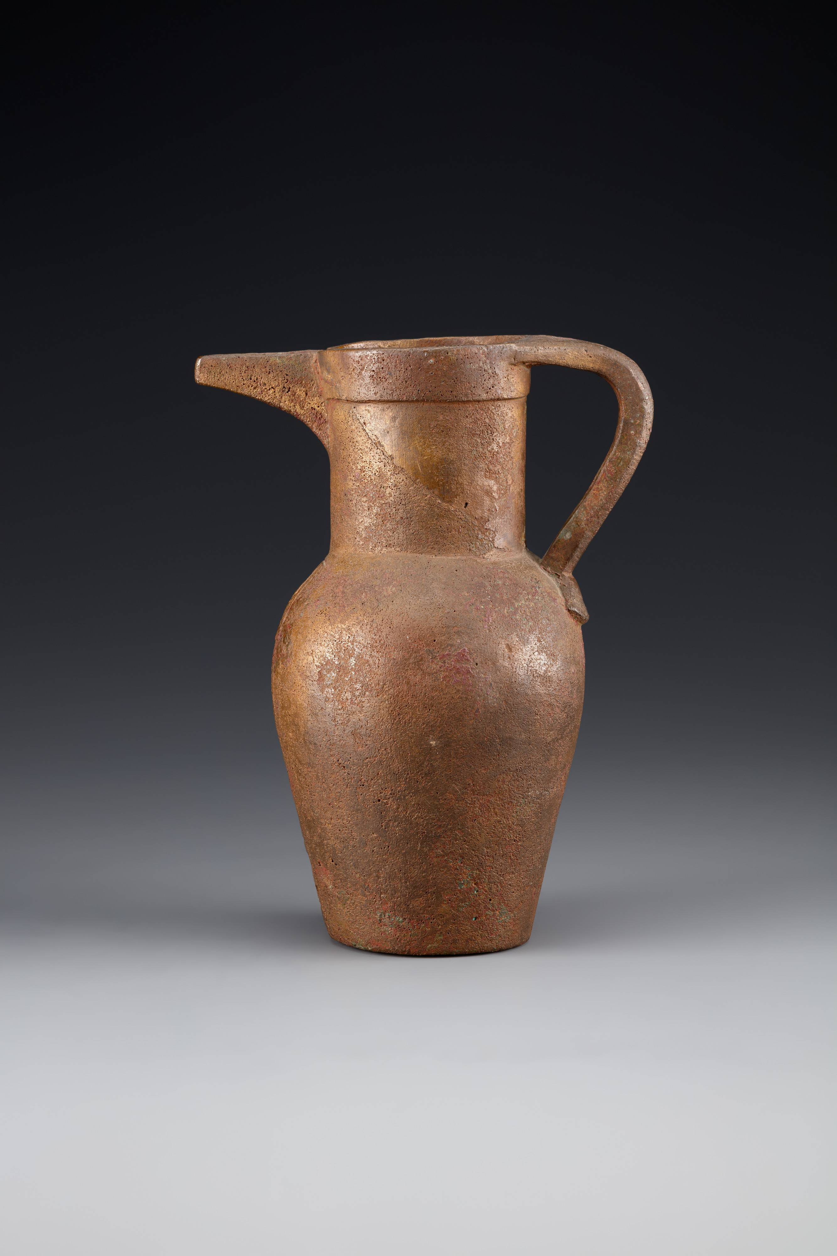 Spouted jug inscribed for "Amun-Re Lord of Valor"