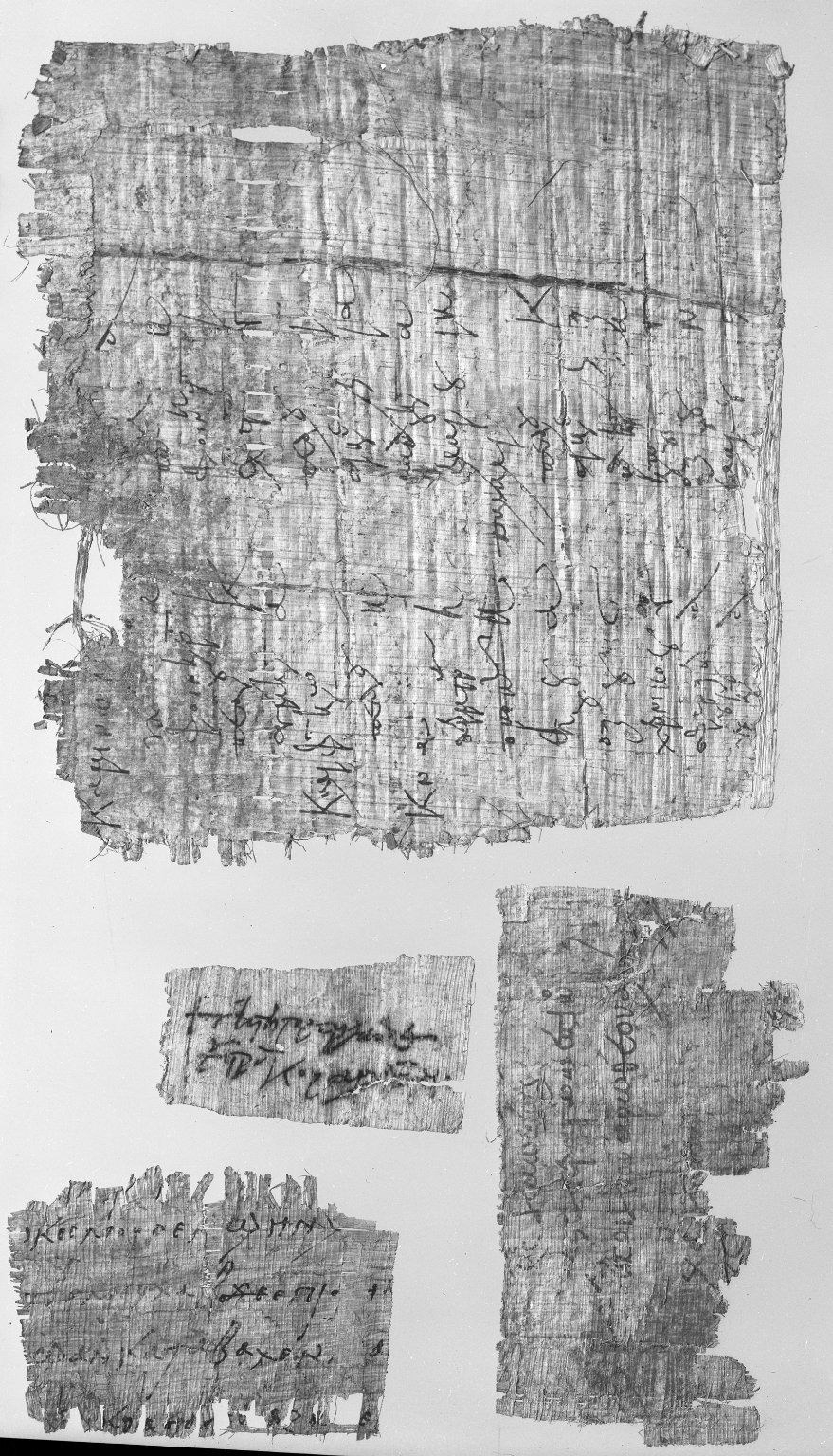Papyrus Fragment Inscribed in Greek