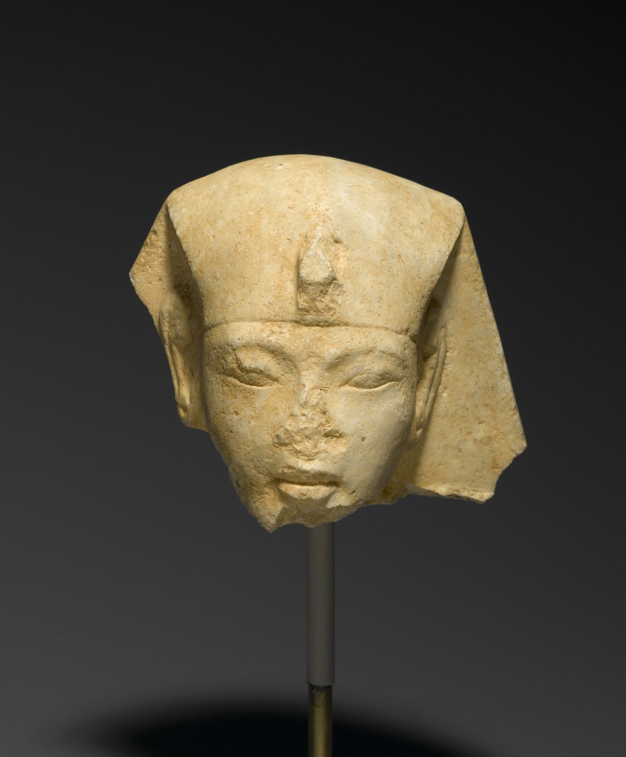 Head from a Shabty of King Akhenaten