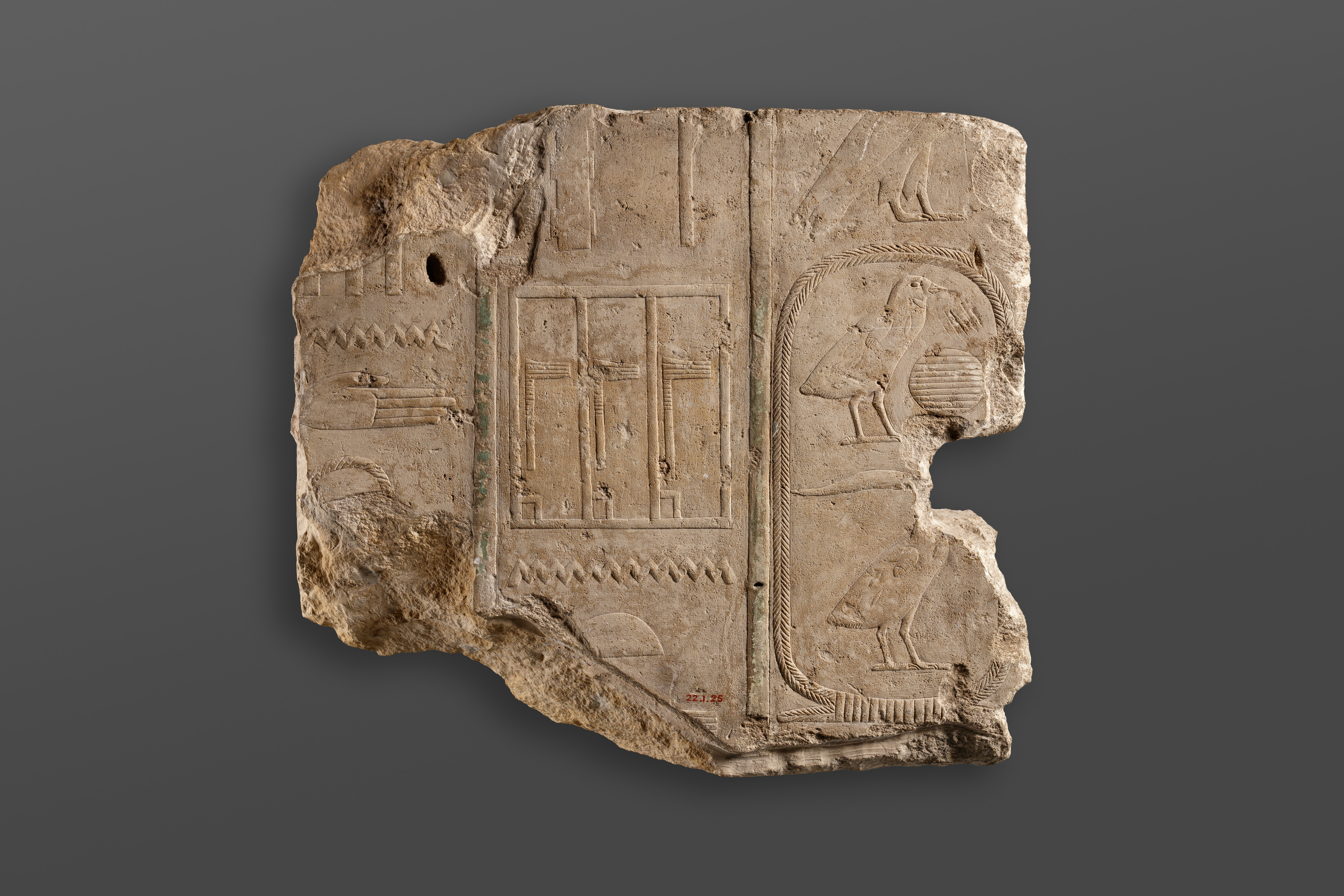 Temple relief