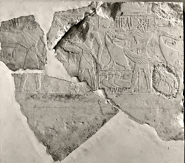 Relief fragment from mastaba of Rehuerdjersen