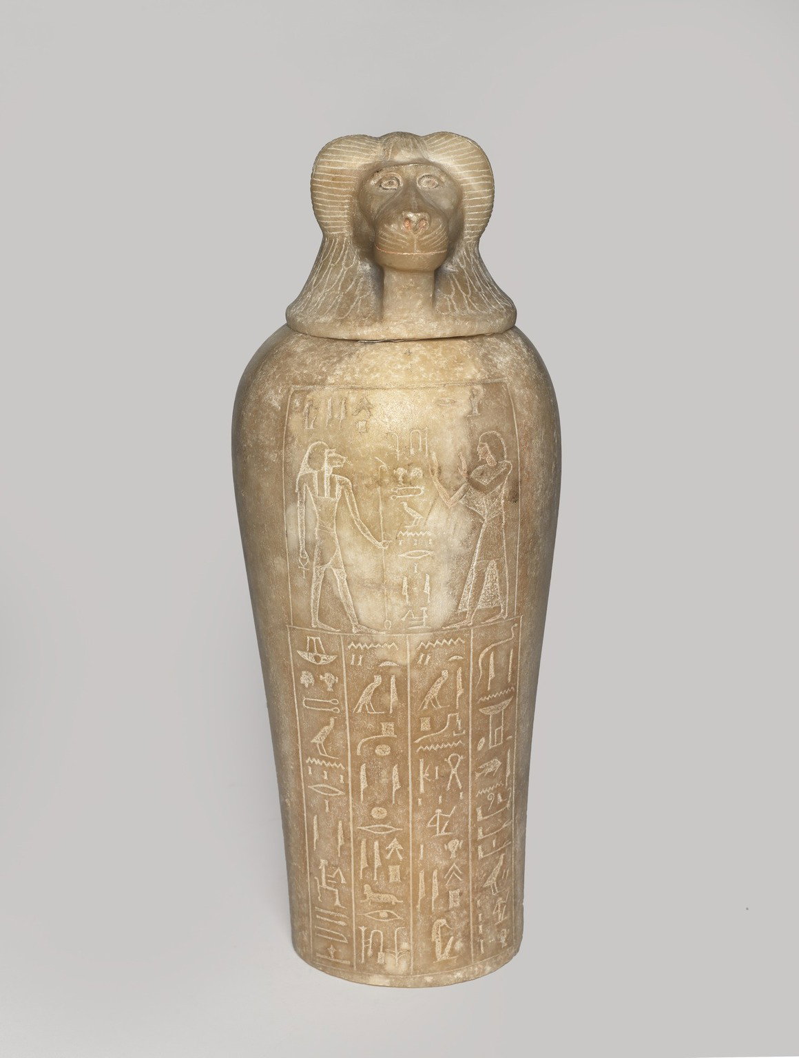 Canopic Jar and Cover of Tjuli