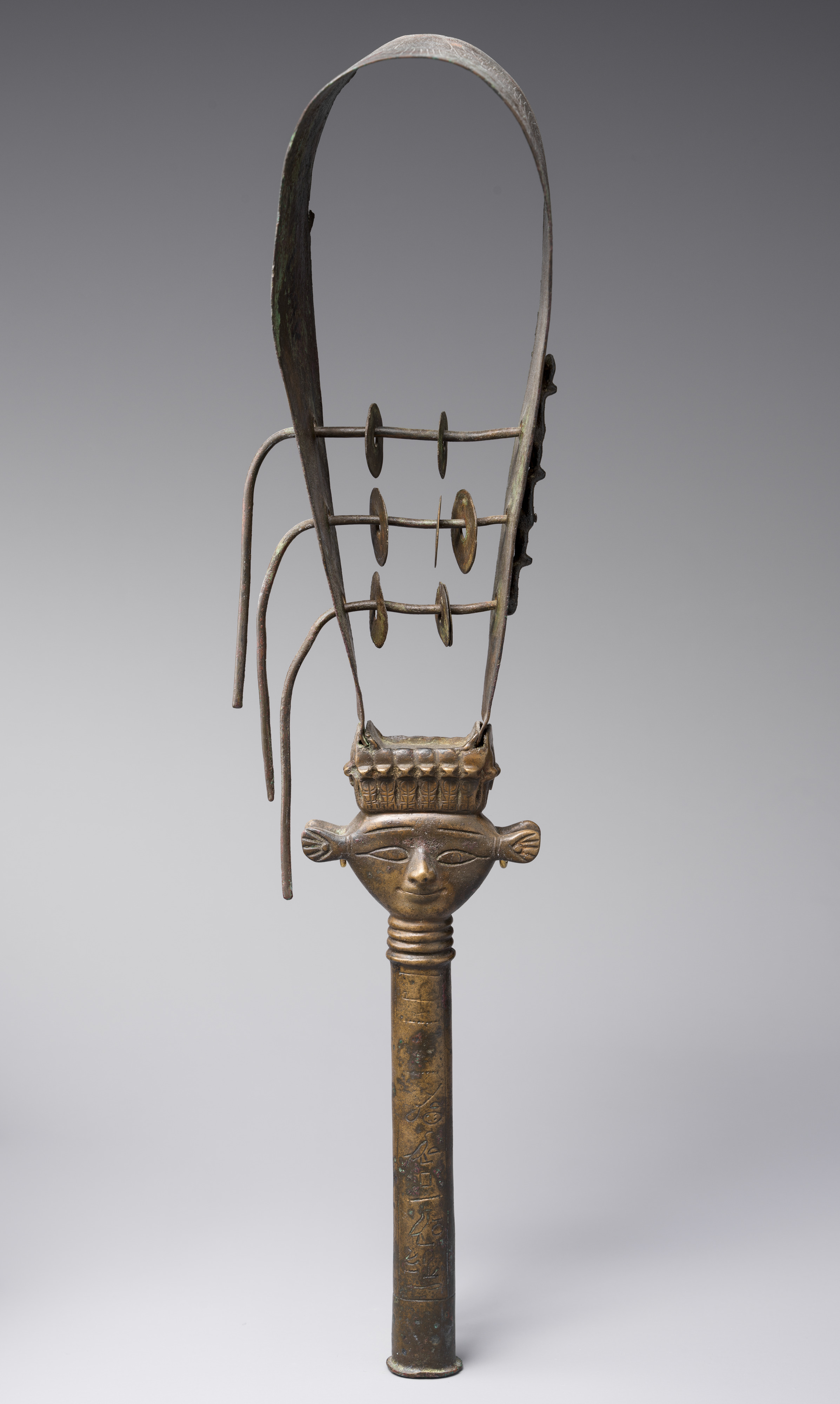 Arc sistrum of Tapenu, chantress of Sobek of Khenyt