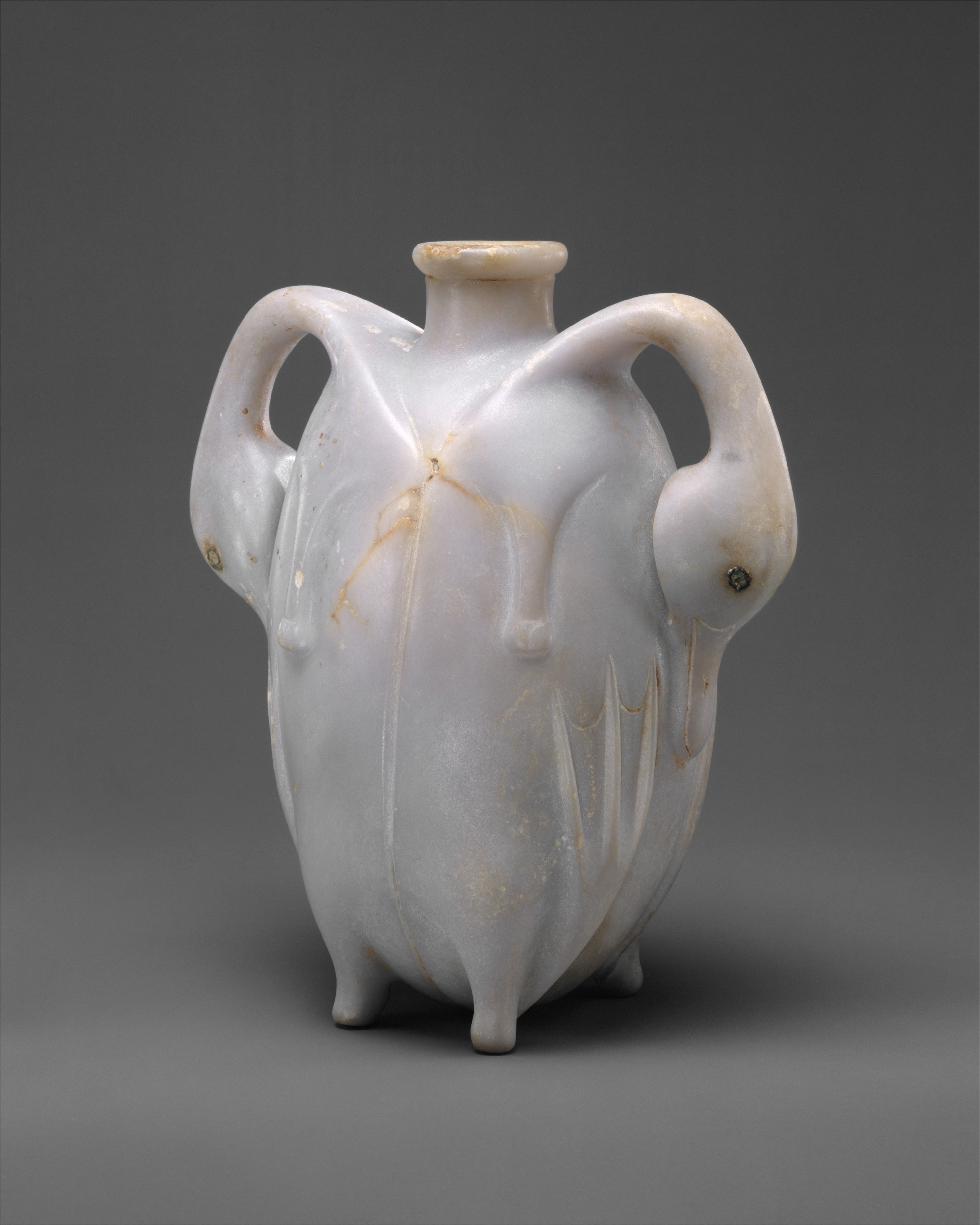 Perfume Vessel in the Shape of Two Trussed Ducks