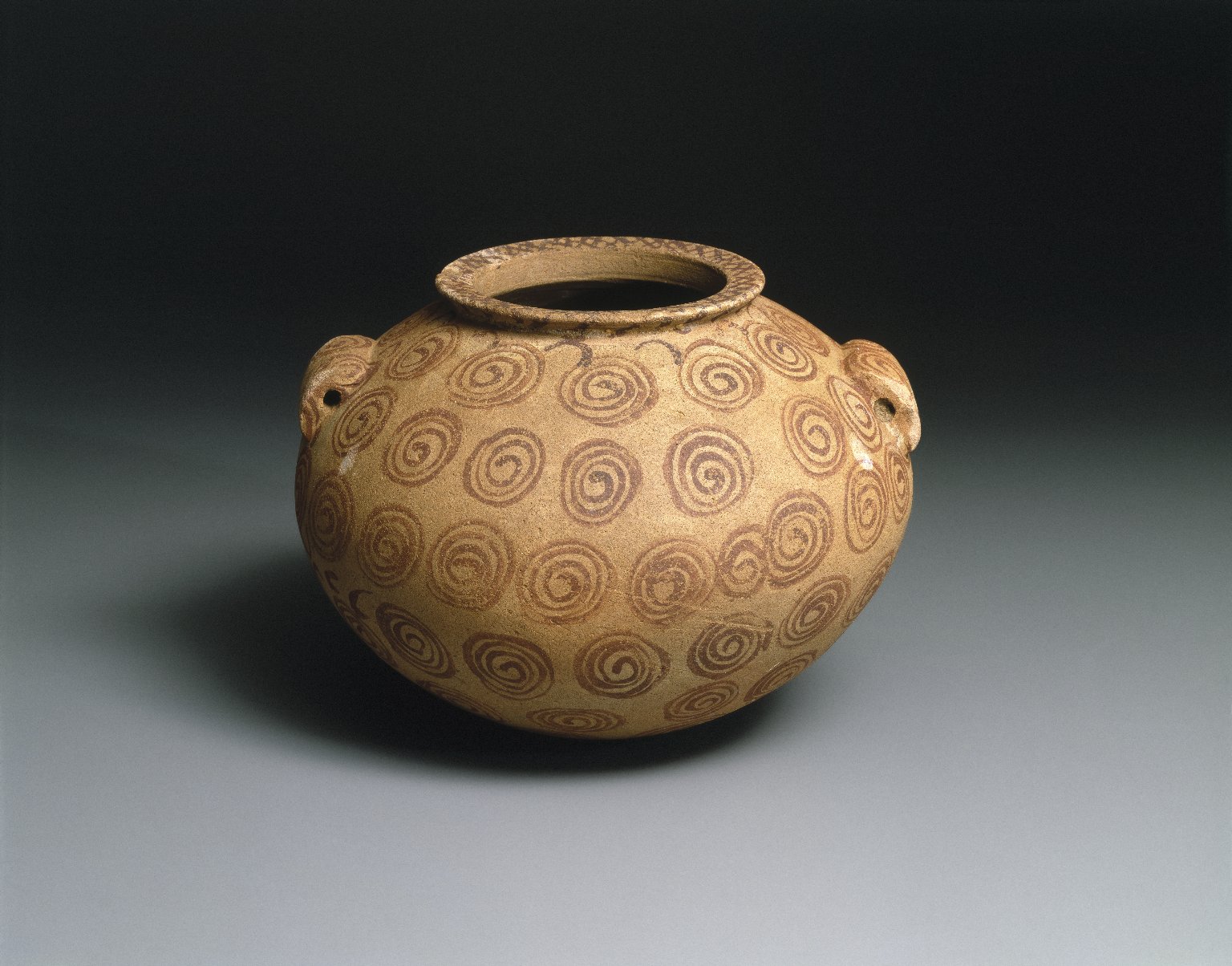 Decorated Globular Jar