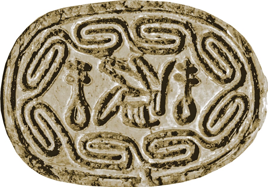 Scarab with a Human Face