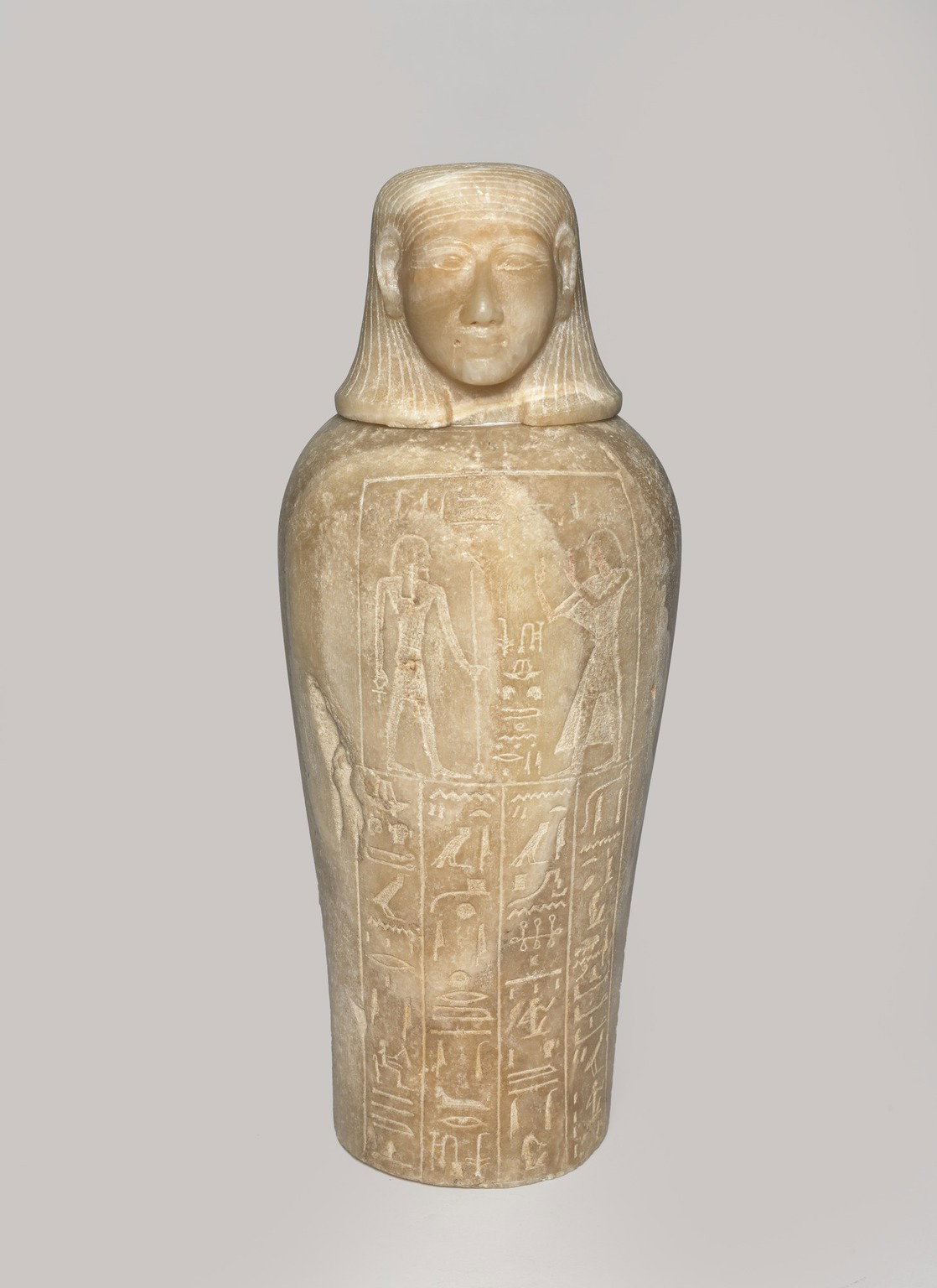 Canopic Jar and Cover of Tjuli