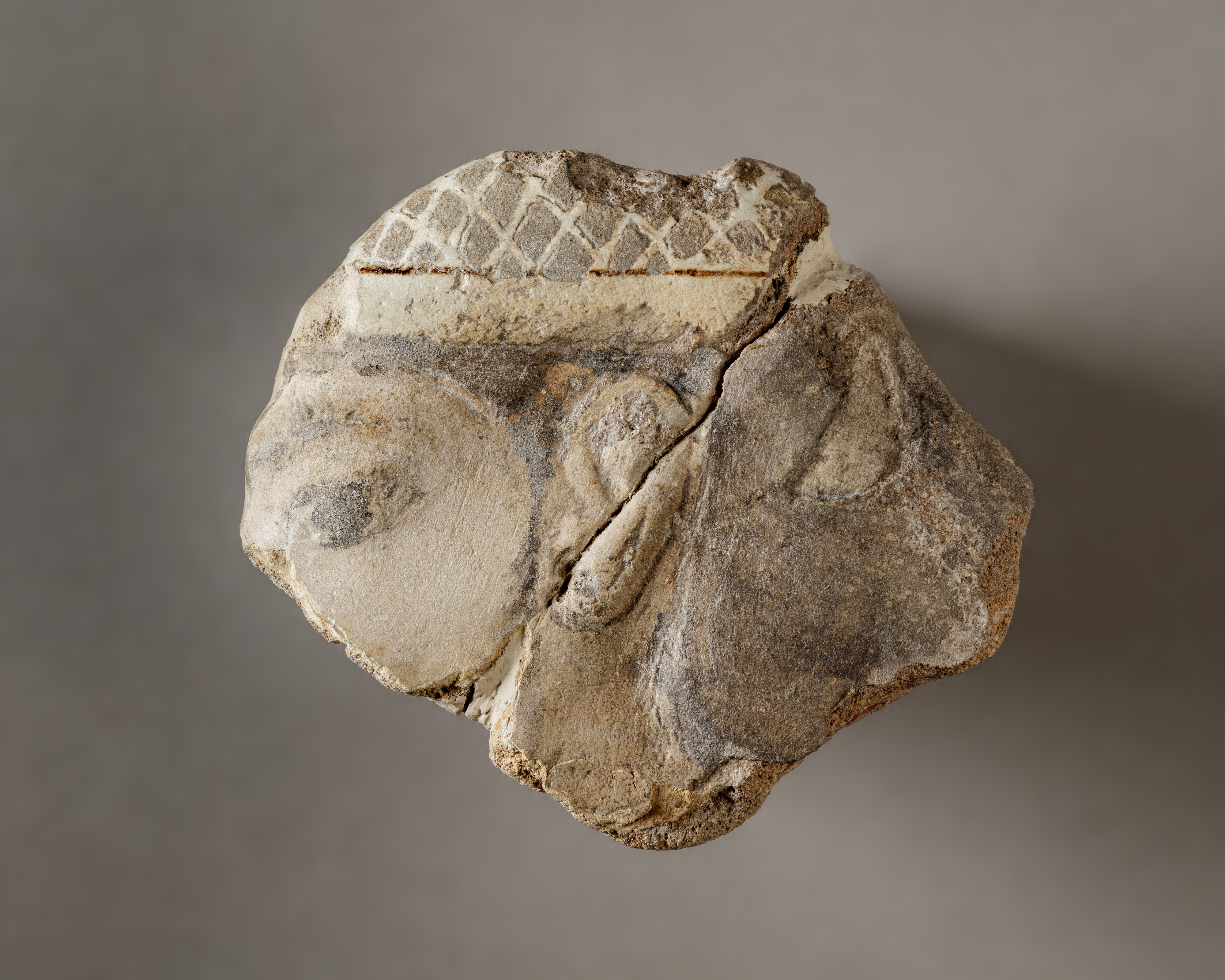 Tile with a head of a Mesopotamian captive from the palace of Ramesses II
