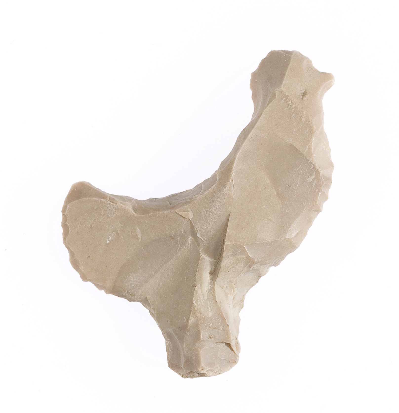 Flint shaped like a bird